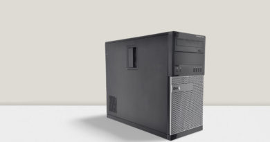 Dell optiplex 7010 on a table with gray background - best graphics card for dell optiplex 7010